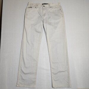 Calvin Klein jeans men's size 32 grey colour slim straight leg denim